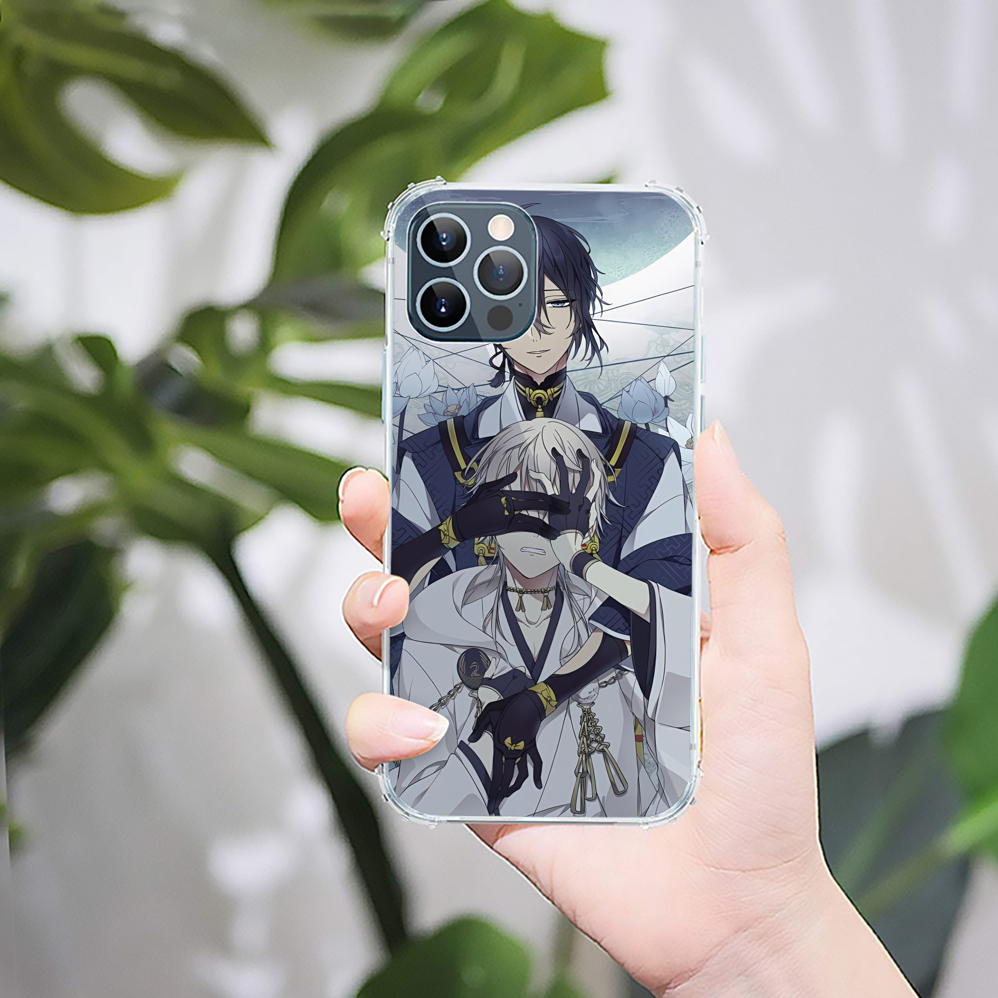 （画像用） 刀剣乱舞 Touken Ranbu 【iPhone 12シリーズ対応】透明スマホケース（クリアソフトケース）